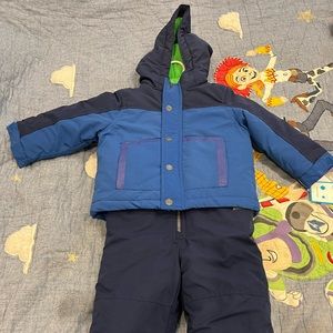 Carters 24 Month Snow Coat & Bibs